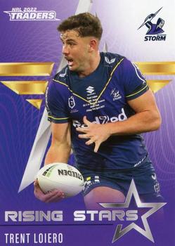 2022 NRL Traders - Rising Stars #RS20 Trent Loiero Front